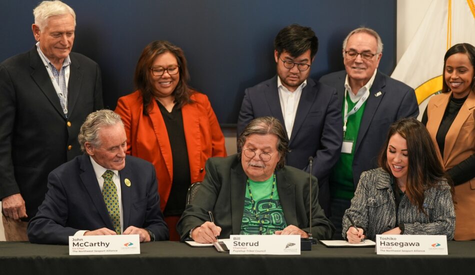 Puyallup Tribe, The Northwest Seaport Alliance announce historic partnership to expand capacity of the PNW Maritime Gateway