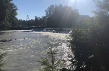 The Mud Mountain Dam at White River